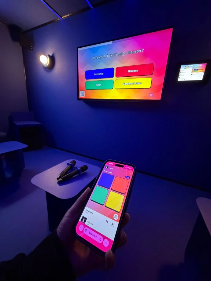 Quiz musical interactif Party Lounge